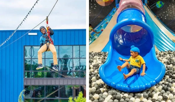 Indoor vs Outdoor Adventure Park